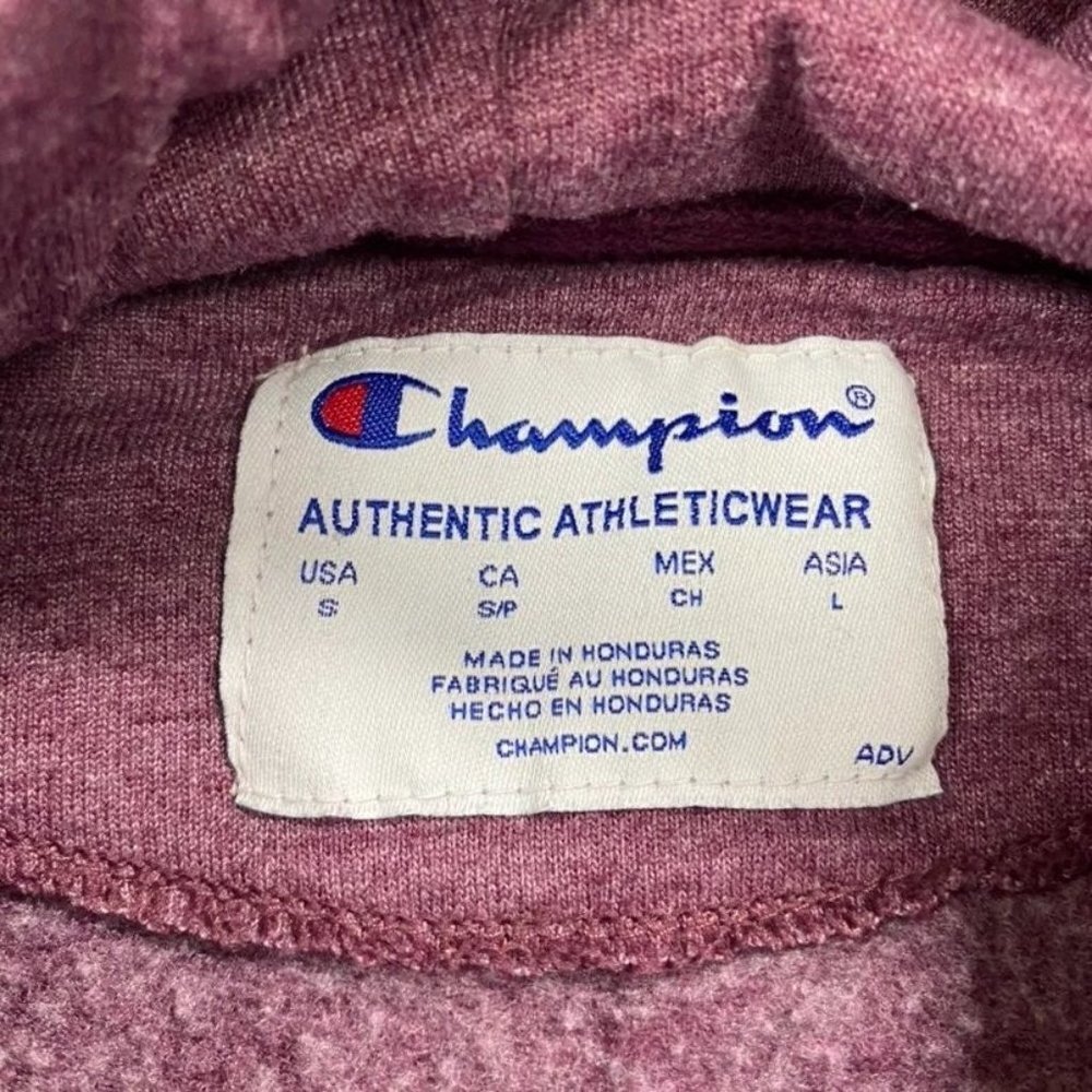 Champion Women's Hoodie Sweater Pullover‎ Purple - Picture 7 of 10